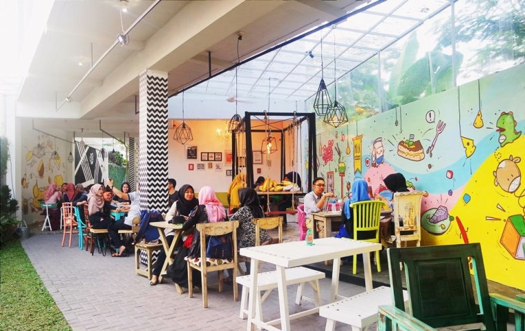 Detail Desain Gambar Kapur Interior Cafe Nomer 39