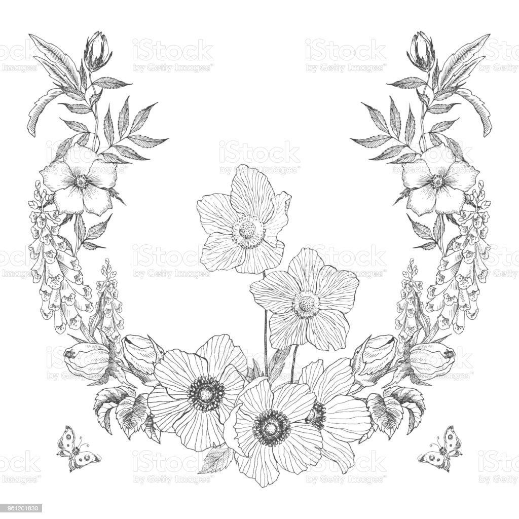 Detail Desain Gambar Ornamen Bunga Nomer 21