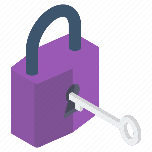 Download Lock 3d Icon Nomer 4