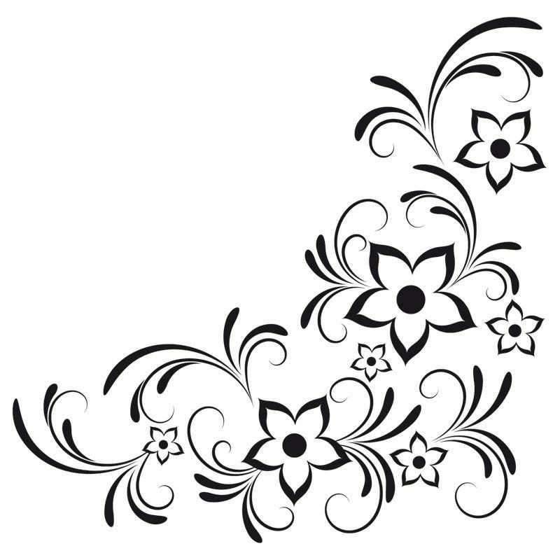 Detail Tattoo Vorlagen Tribal Blumen Nomer 16