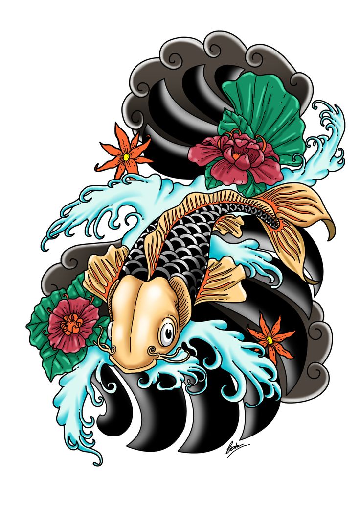 Detail Yakuza Dragon Tattoo Sleeve Nomer 23