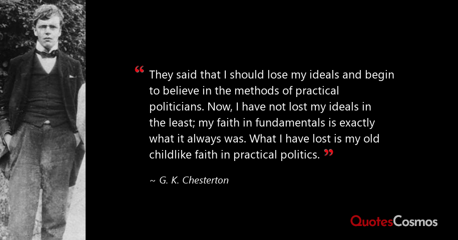 Detail Gilbert K Chesterton Quotes Nomer 4