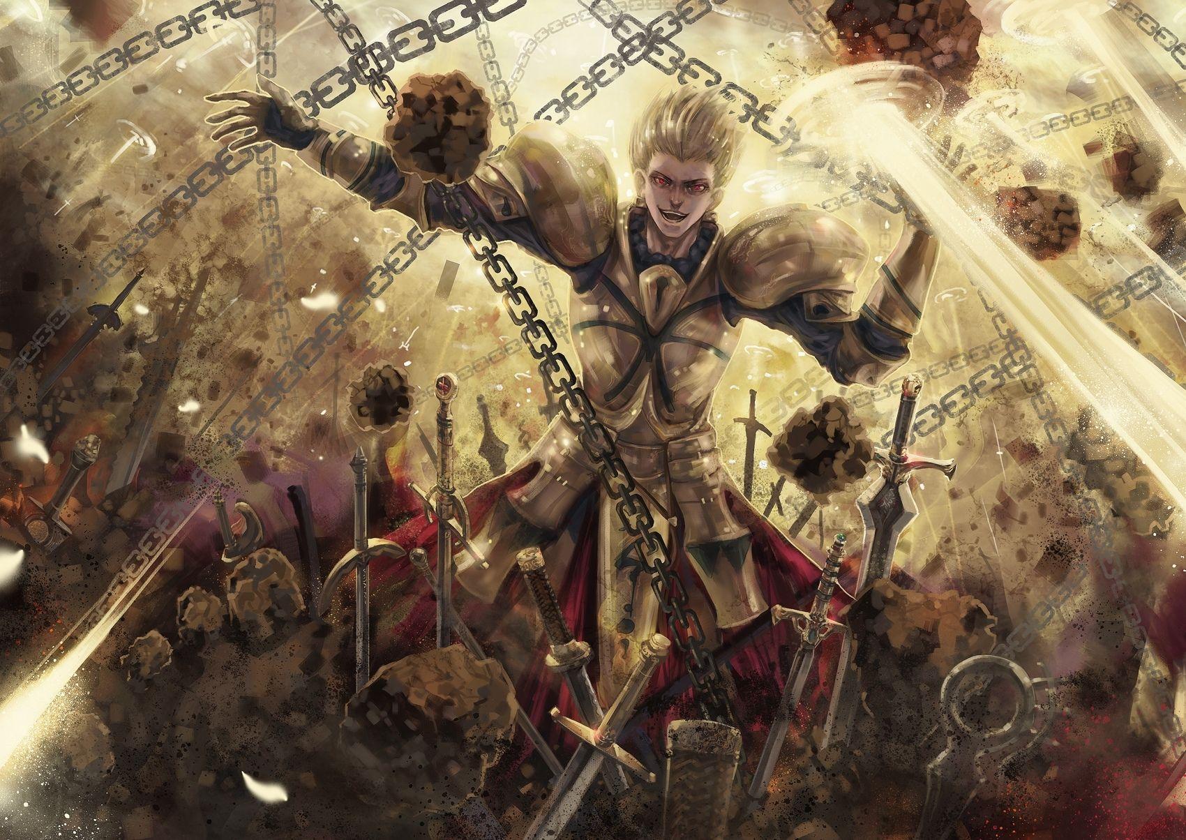 Detail Gilgamesh Fate Wallpaper Nomer 9