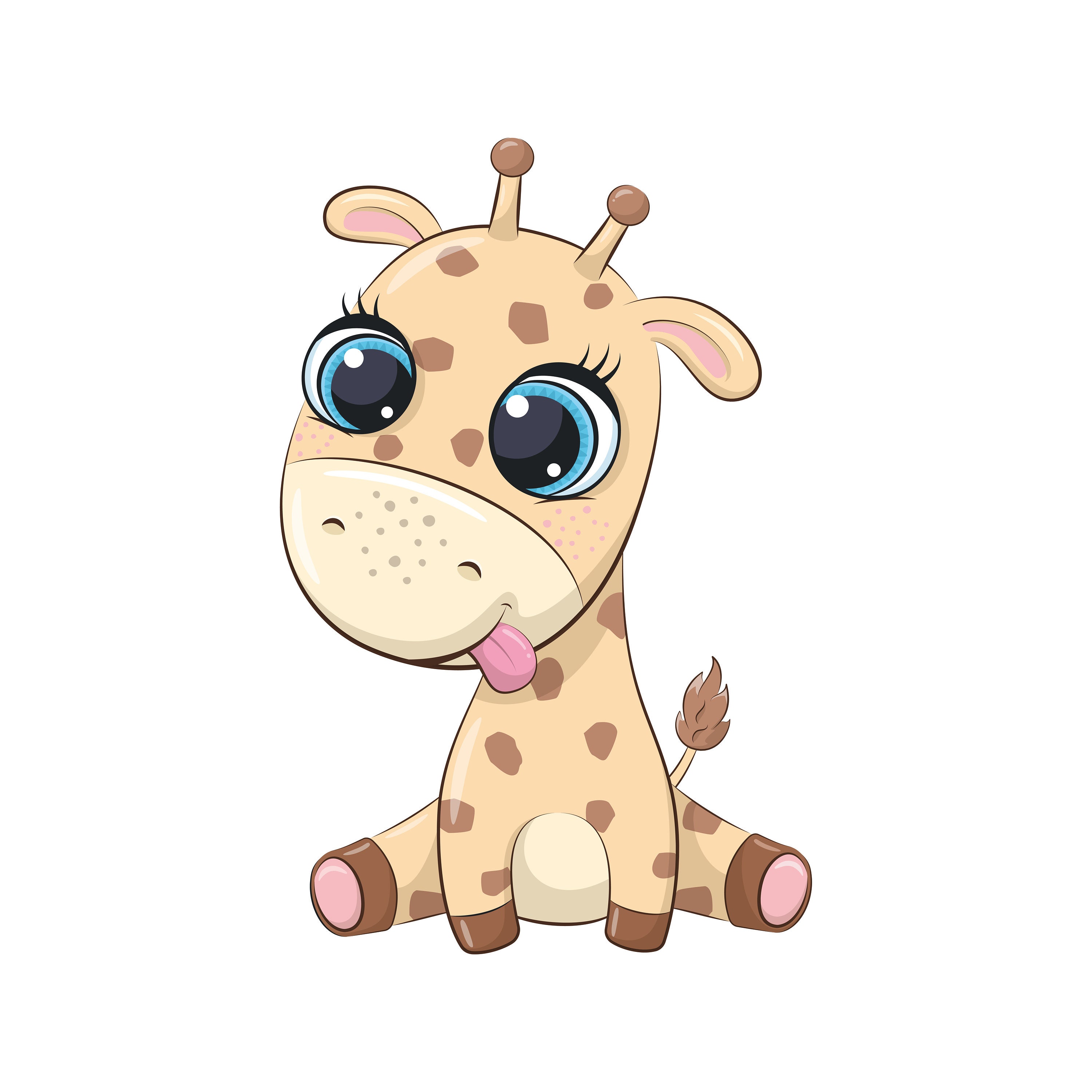 Detail Giraff Clipart Nomer 40