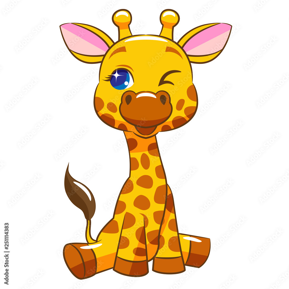 Detail Giraff Clipart Nomer 5