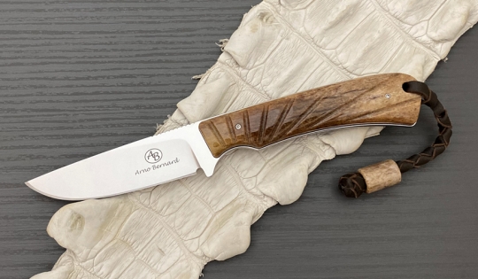 Giraffe Bone Knife Handle - KibrisPDR