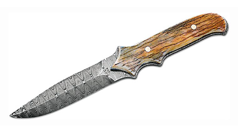 Detail Giraffe Bone Knife Scales Nomer 11