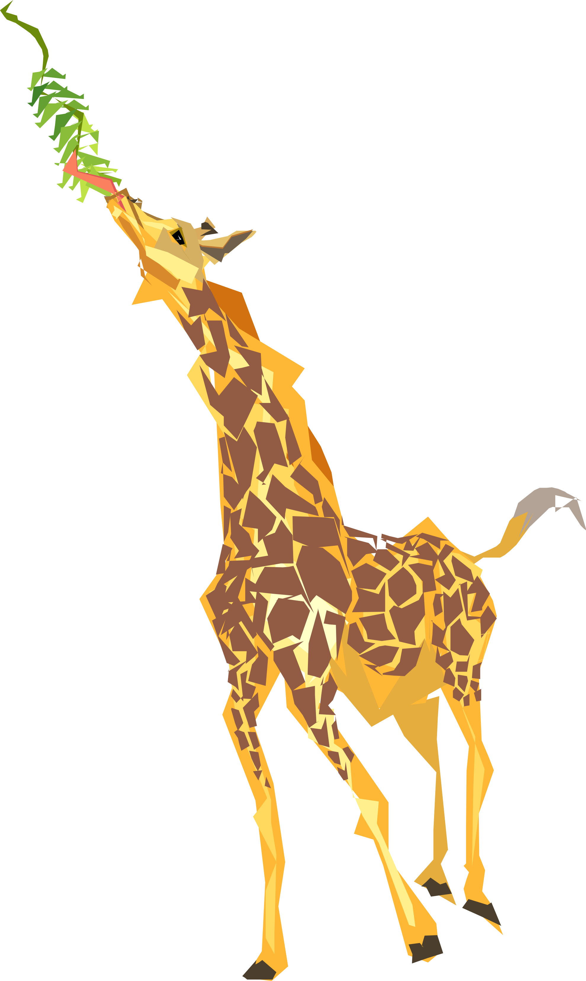 Detail Giraffe Clipart Free Nomer 33