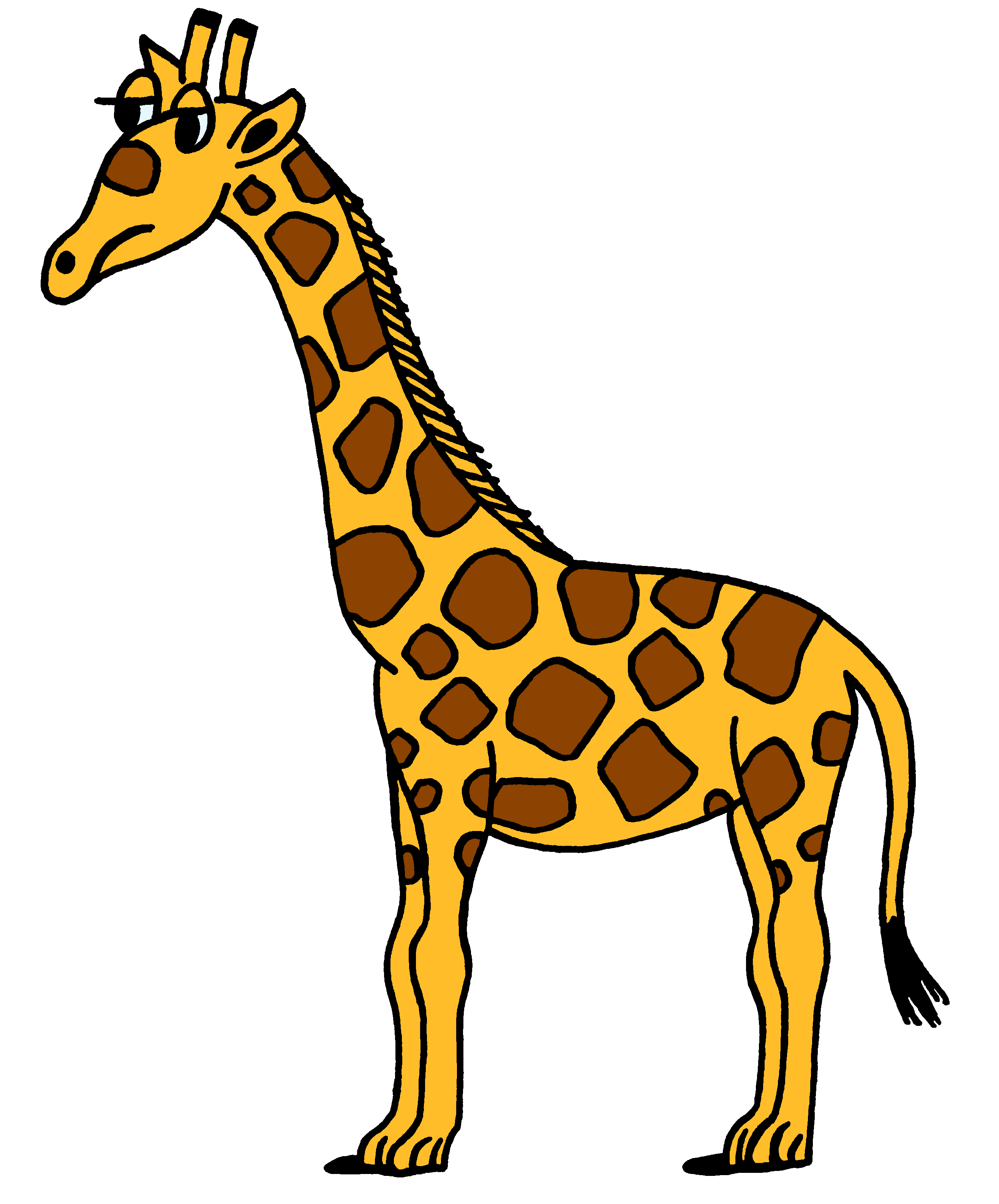 Detail Giraffe Clipart Images Nomer 3