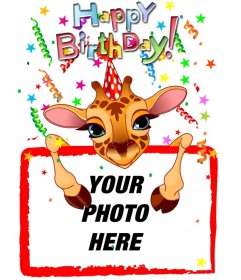 Detail Giraffe Happy Birthday Meme Nomer 48