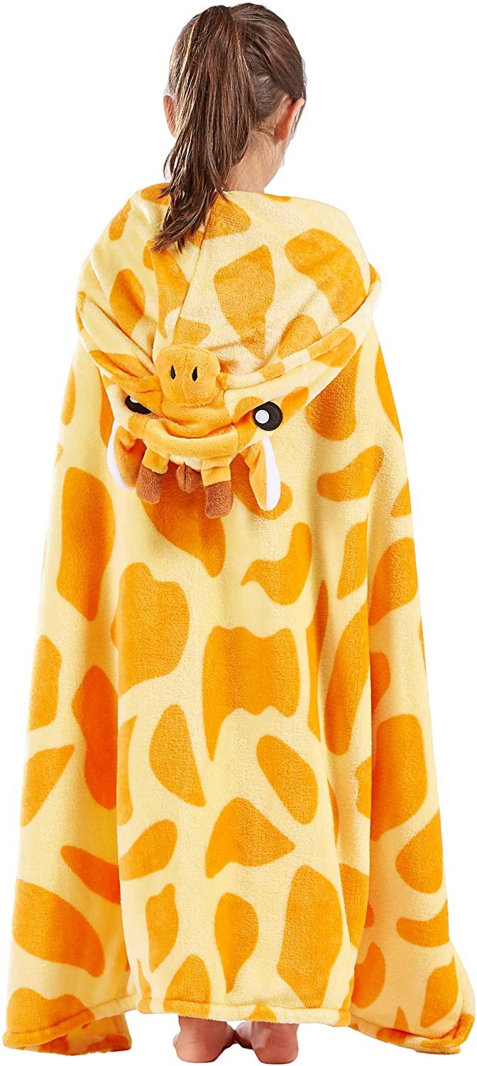 Detail Giraffe Hoodie With Ears Nomer 38