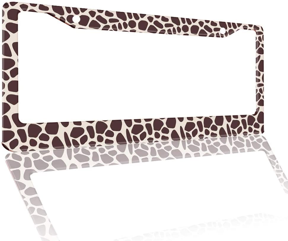 Detail Giraffe License Plate Frame Nomer 14