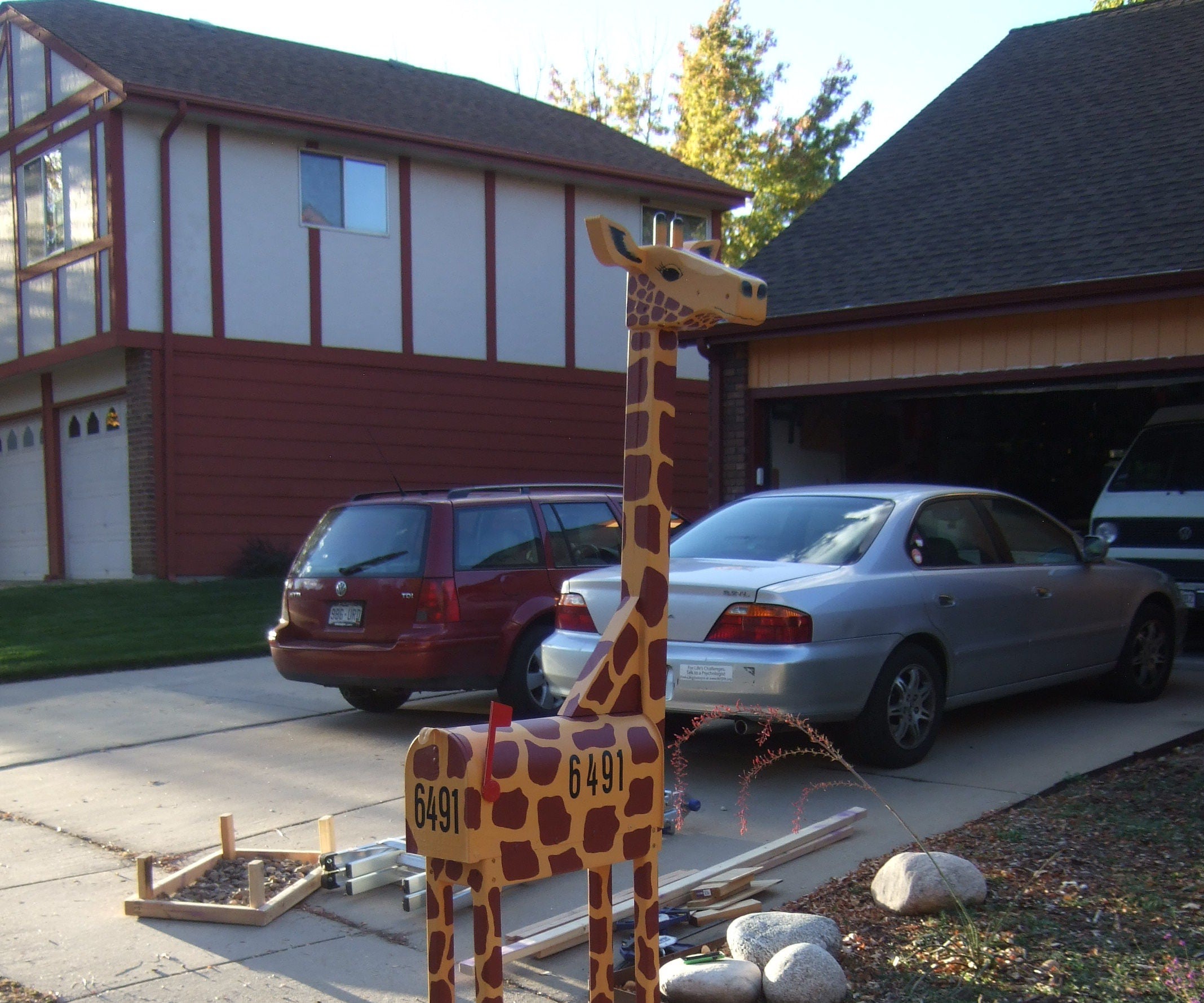 Detail Giraffe Mailbox Nomer 2
