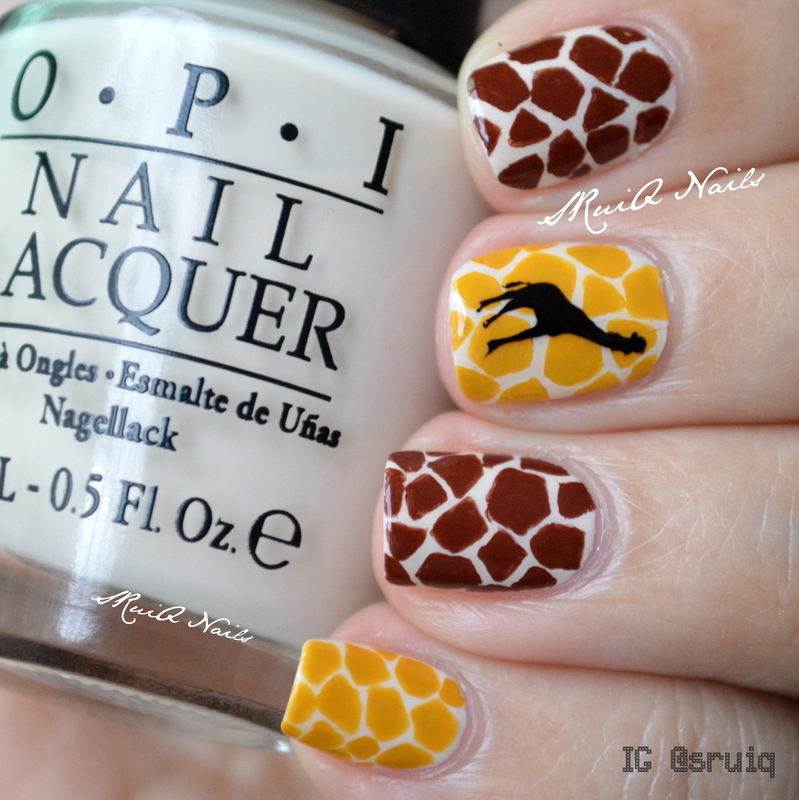 Detail Giraffe Nail Designs Nomer 22