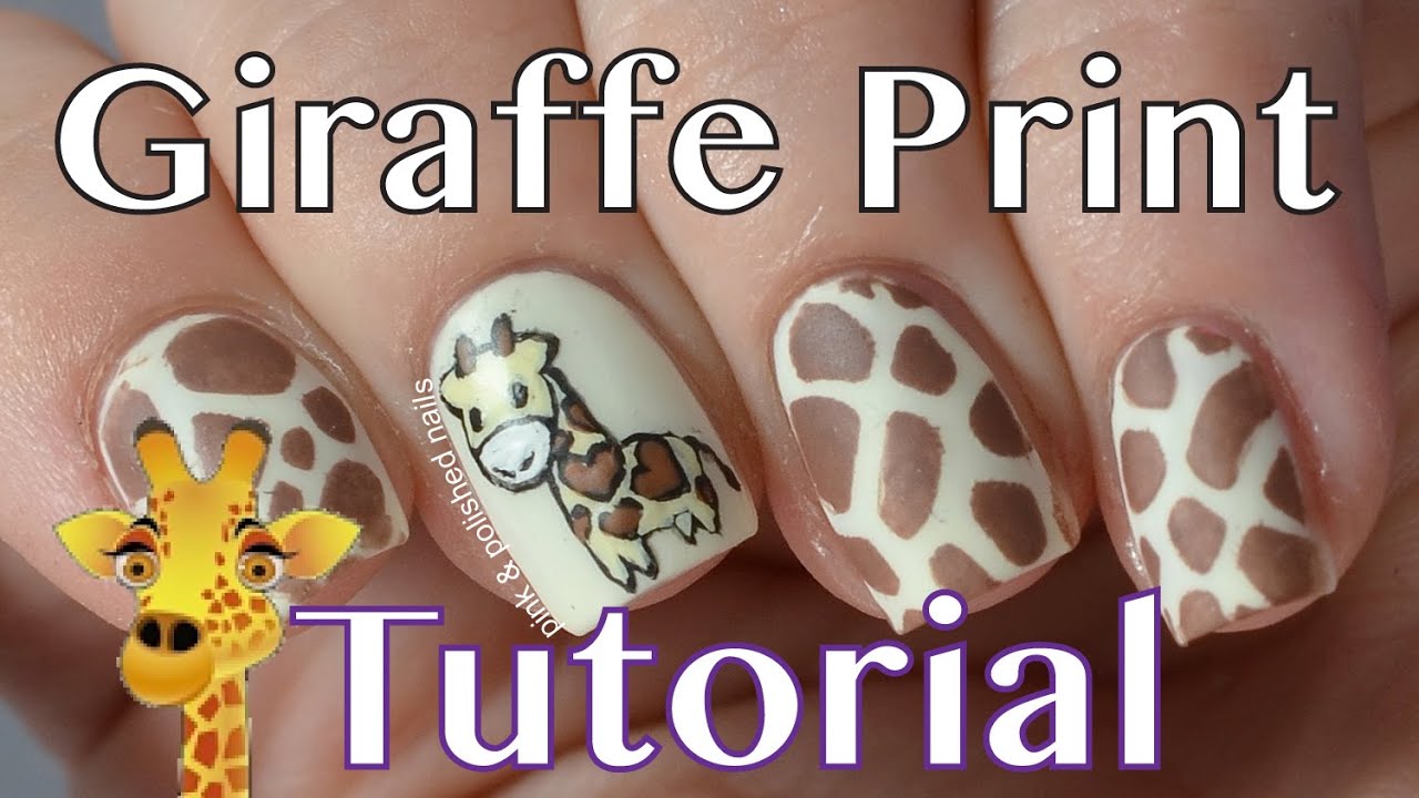 Detail Giraffe Nails Designs Nomer 8