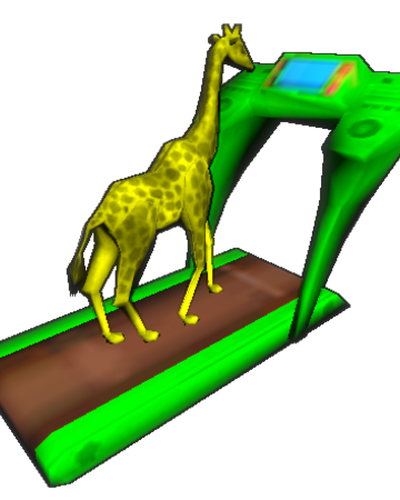 Giraffe On A Treadmill - KibrisPDR