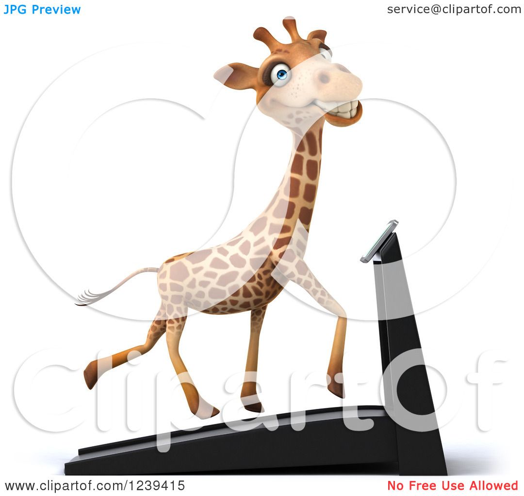 Detail Giraffe On A Treadmill Nomer 17