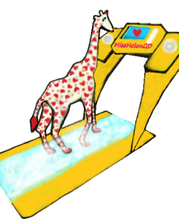 Detail Giraffe On A Treadmill Nomer 33