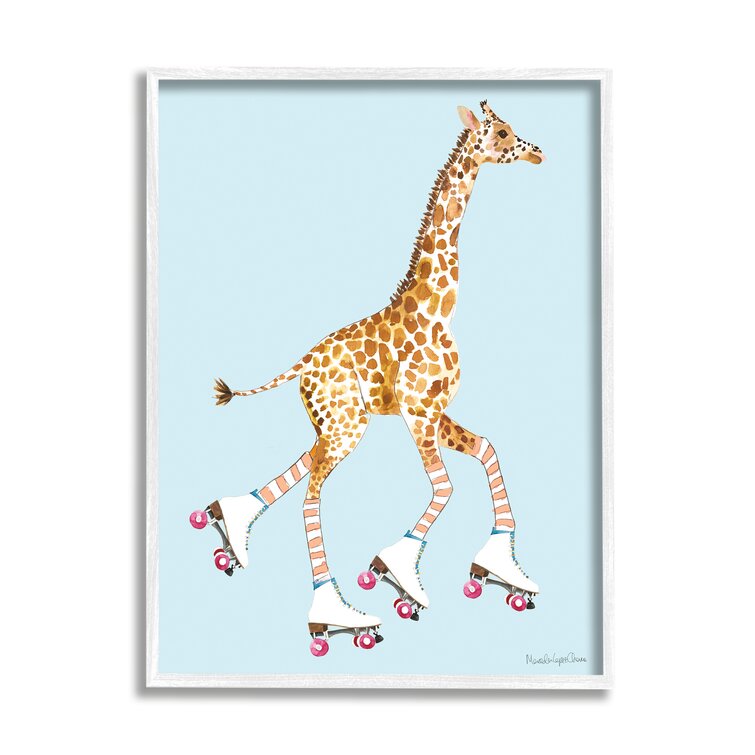Detail Giraffe On Roller Skates Nomer 41
