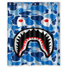 Detail Giraffe Riding Shark Shower Curtains Nomer 34