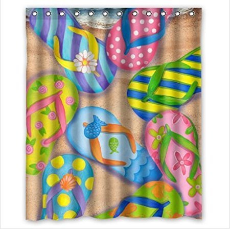 Detail Giraffe Riding Shark Shower Curtains Nomer 40