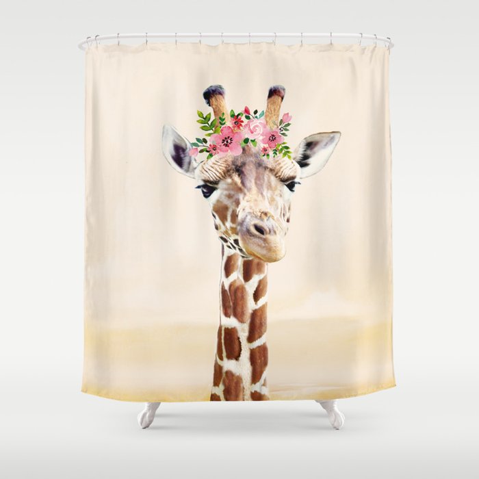 Detail Giraffe Shower Curtains Nomer 2