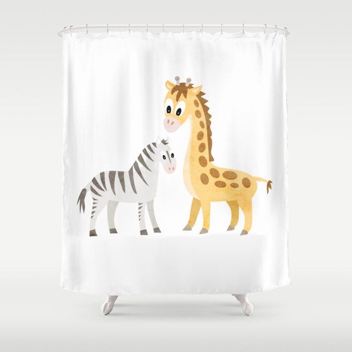 Detail Giraffe Shower Curtains Nomer 24