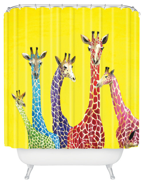 Detail Giraffe Shower Curtains Nomer 28