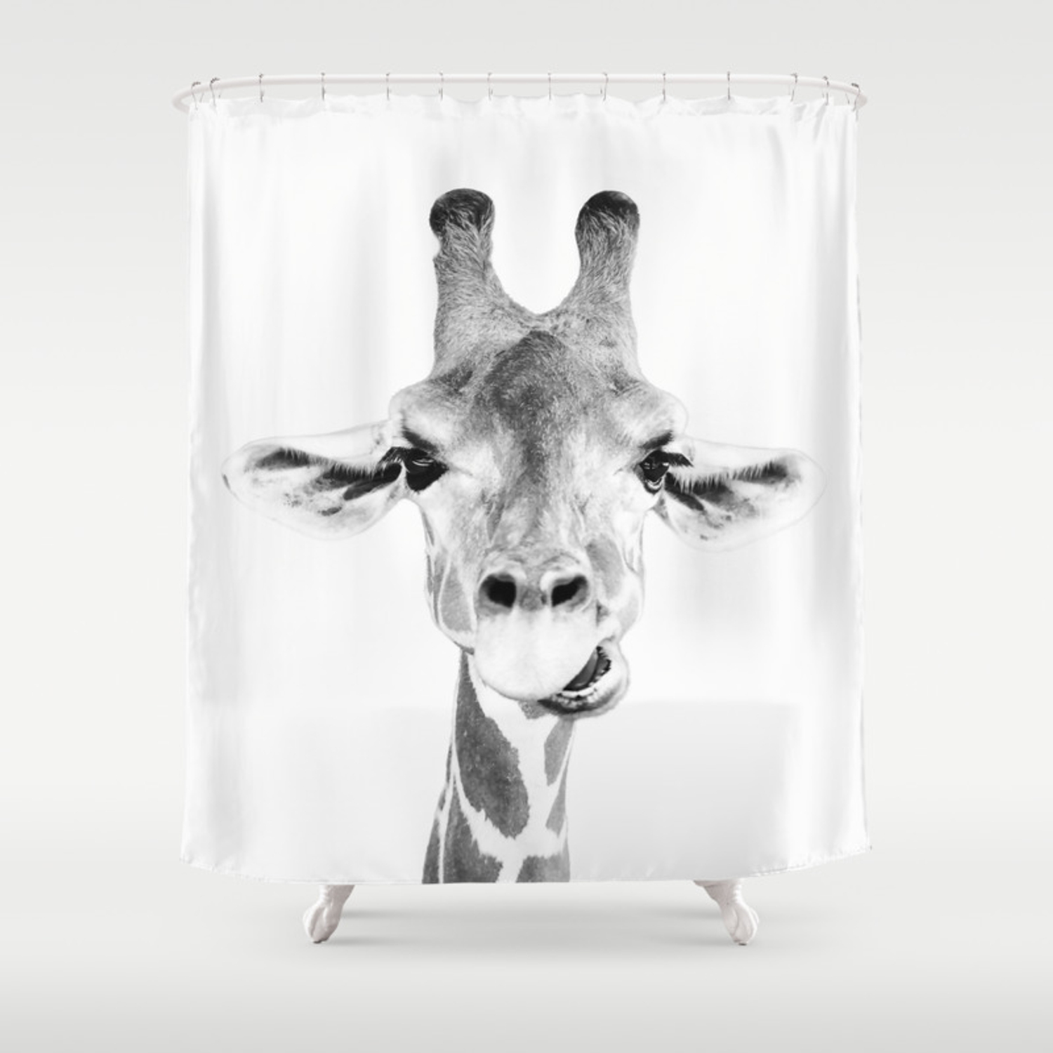 Detail Giraffe Shower Curtains Nomer 6