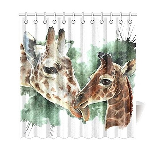 Detail Giraffe Shower Curtains Nomer 57