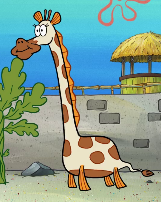 Giraffe Spongebob - KibrisPDR