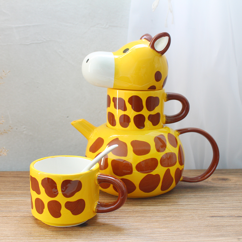 Detail Giraffe Tea Kettle Nomer 40