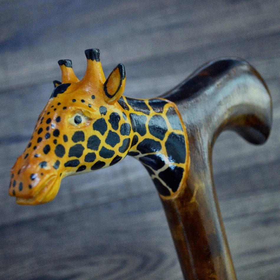 Detail Giraffe Walking Stick Nomer 9