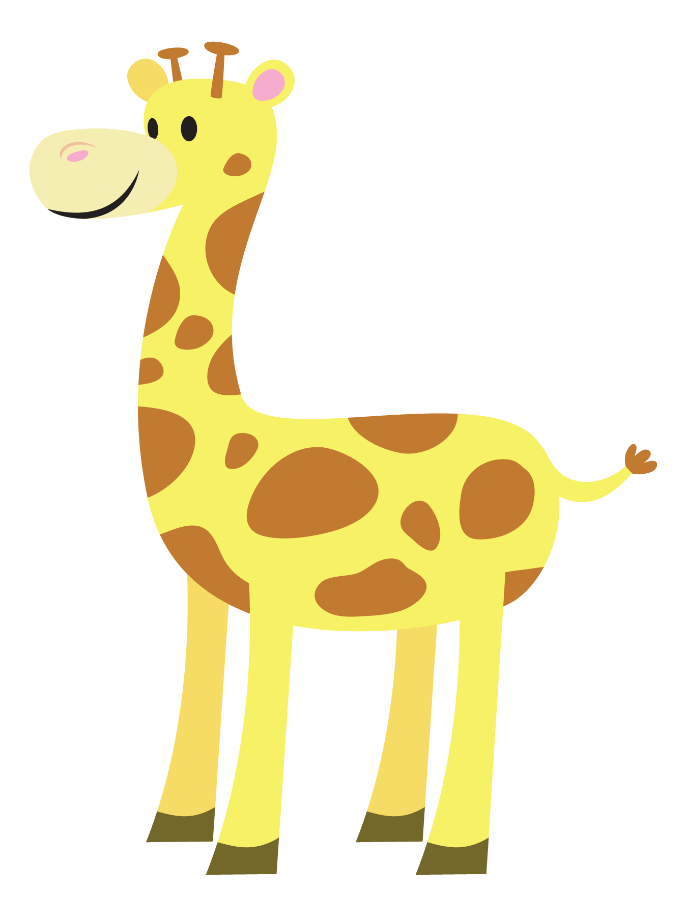 Detail Girrafe Clipart Nomer 14