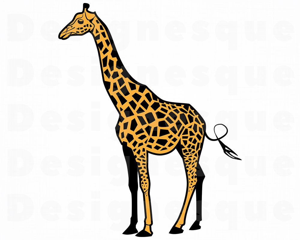 Detail Girrafe Clipart Nomer 28