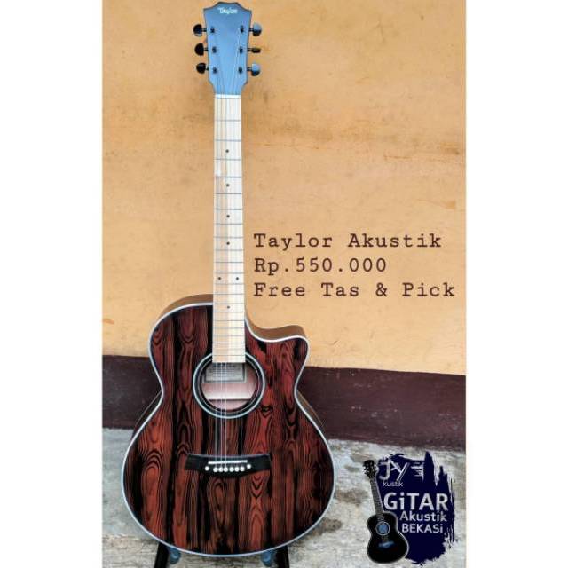 Detail Gitar Akustik Custom Nomer 14