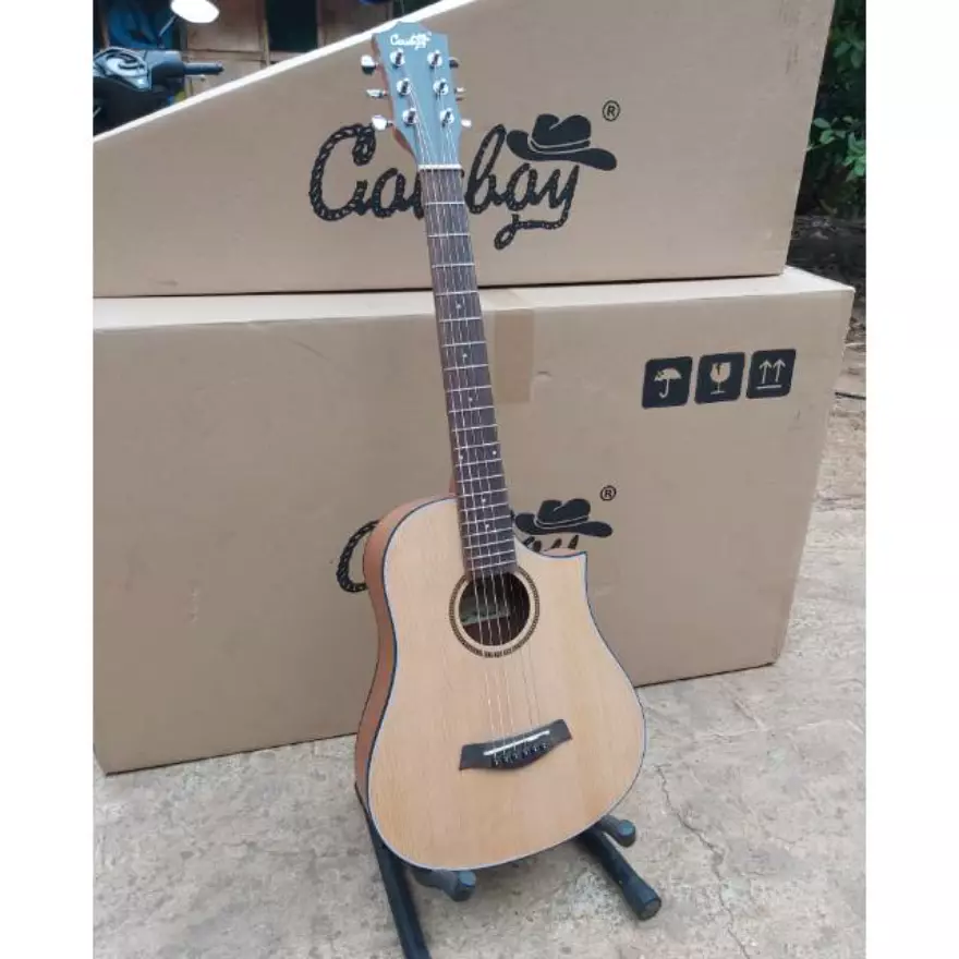 Detail Gitar Akustik Custom Nomer 35