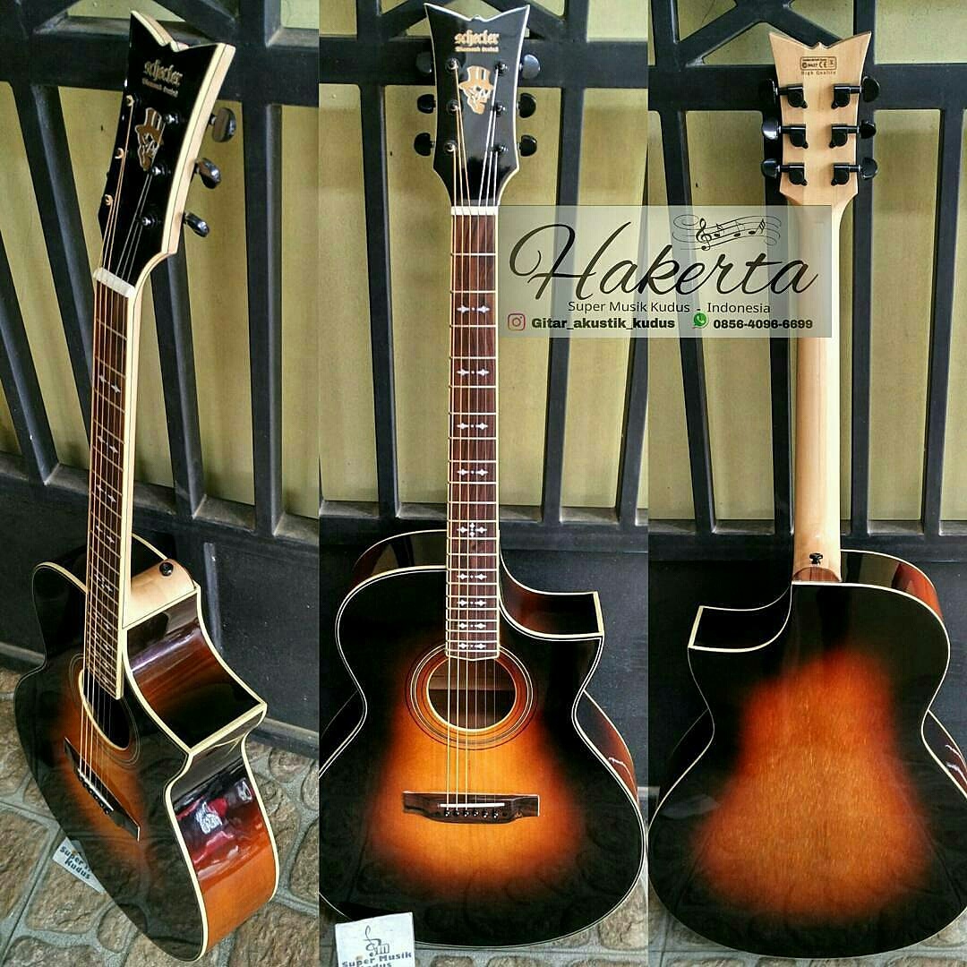 Detail Gitar Akustik Custom Nomer 37