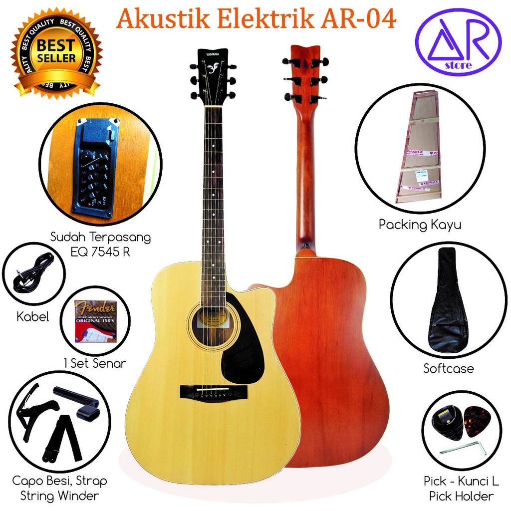 Detail Gitar Akustik Listrik Nomer 28