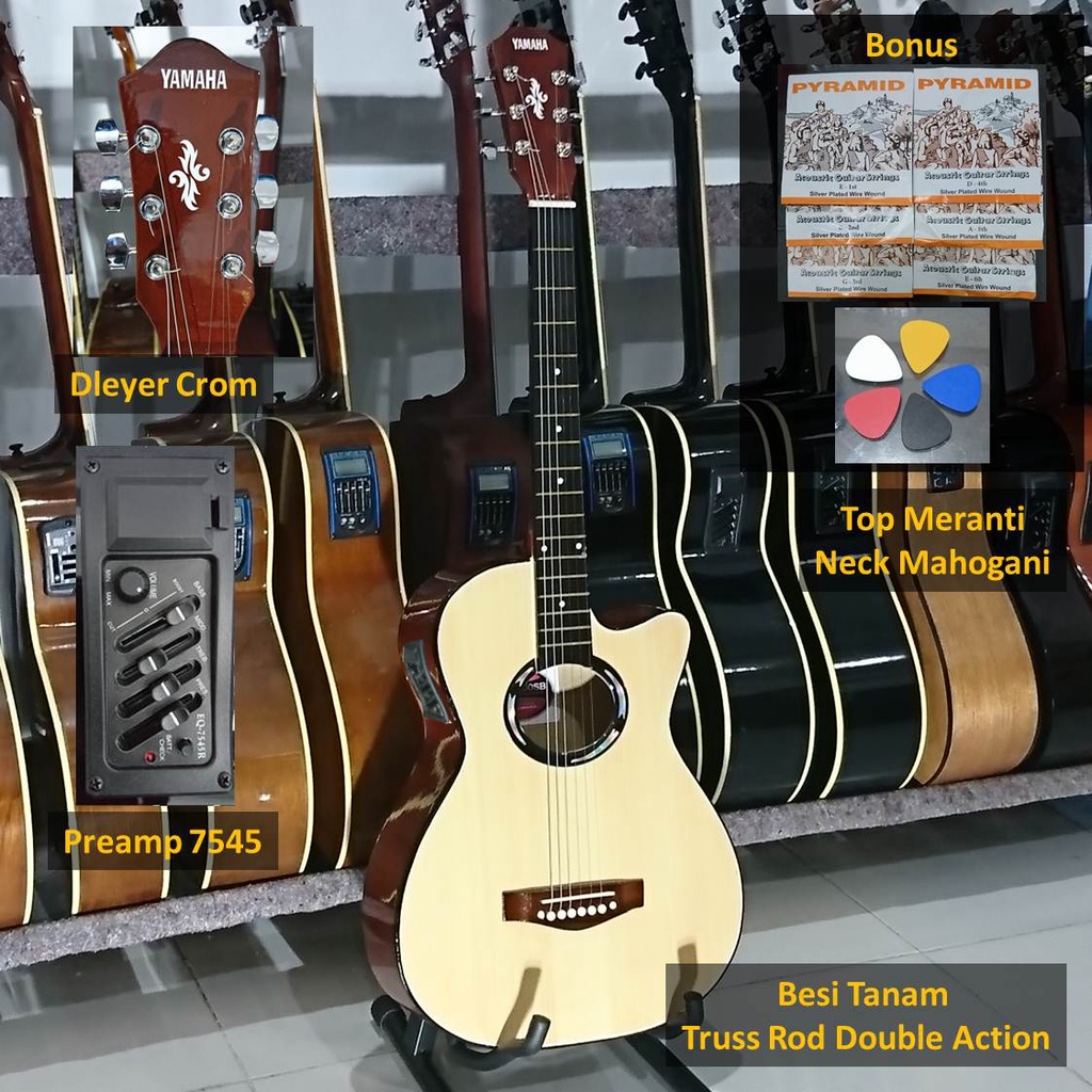 Detail Gitar Akustik Listrik Nomer 43