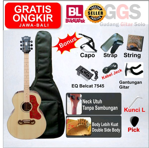 Detail Gitar Akustik Listrik Nomer 54