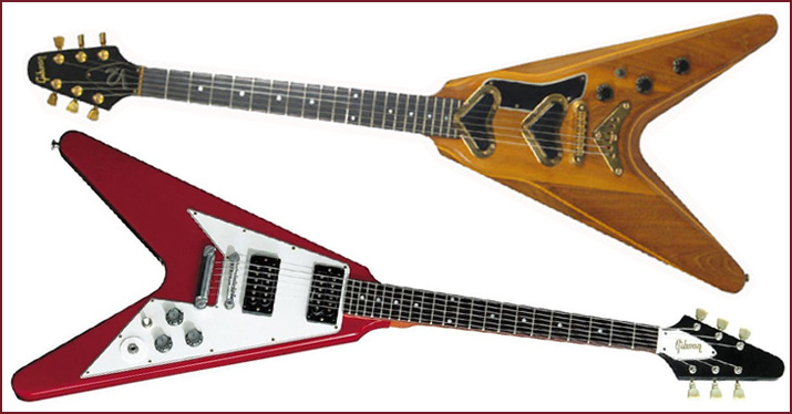 Detail Gitar Flying V Nomer 11