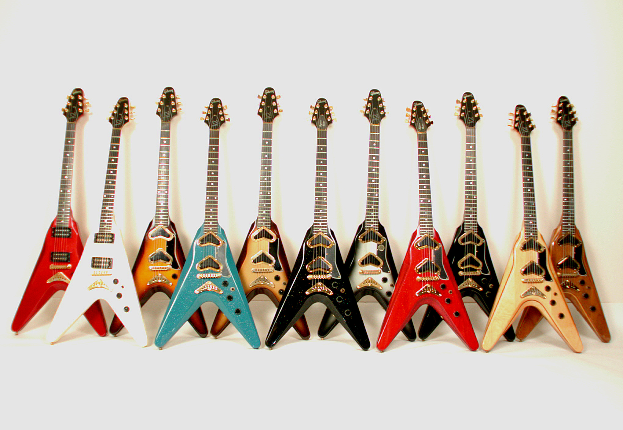 Detail Gitar Flying V Nomer 12