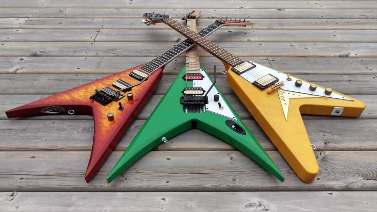 Detail Gitar Flying V Nomer 14