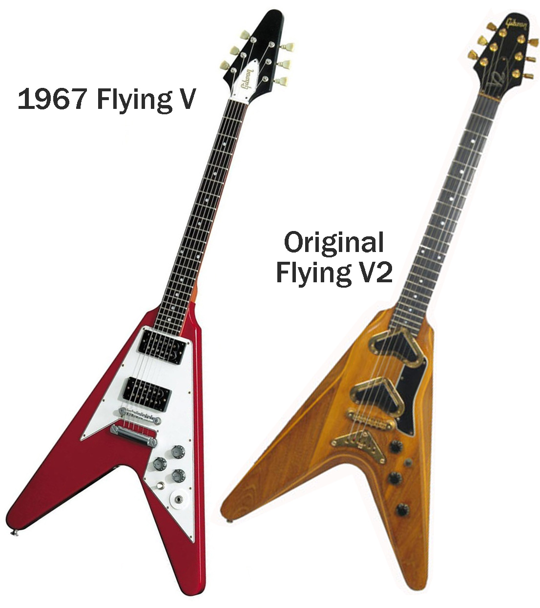 Detail Gitar Flying V Nomer 52