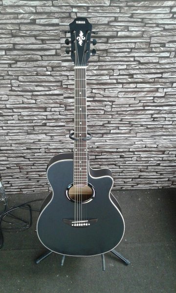 Detail Gitar Hitam Putih Nomer 23