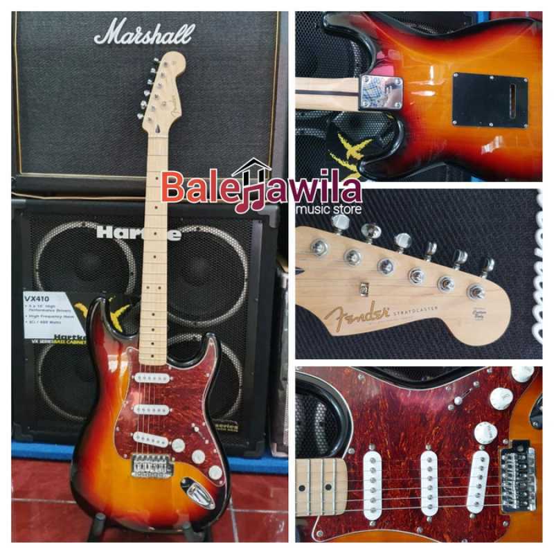 Detail Gitar Listrik Fender Nomer 25