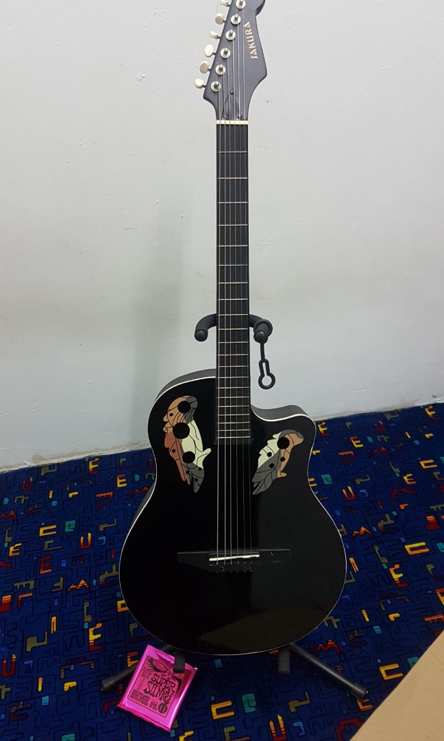 Detail Gitar Sakura Nomer 23