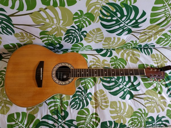 Detail Gitar Sakura Nomer 24
