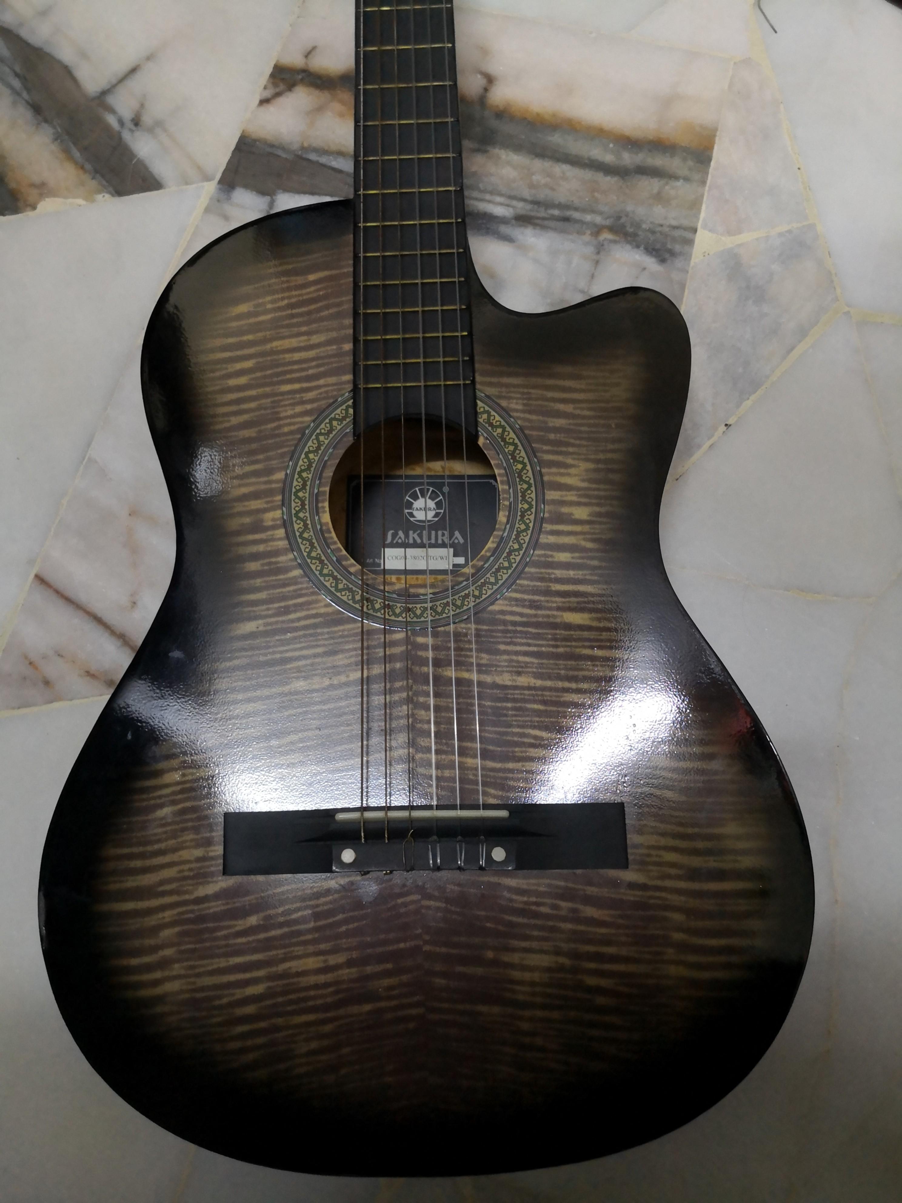 Detail Gitar Sakura Nomer 25